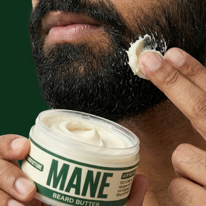 MANE || BEARD BUTTER || SOFTENS AND DEEP CONDITIONS BEARD , PREVENTS BEARDRUFF