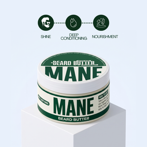 MANE || BEARD BUTTER || SOFTENS AND DEEP CONDITIONS BEARD , PREVENTS BEARDRUFF
