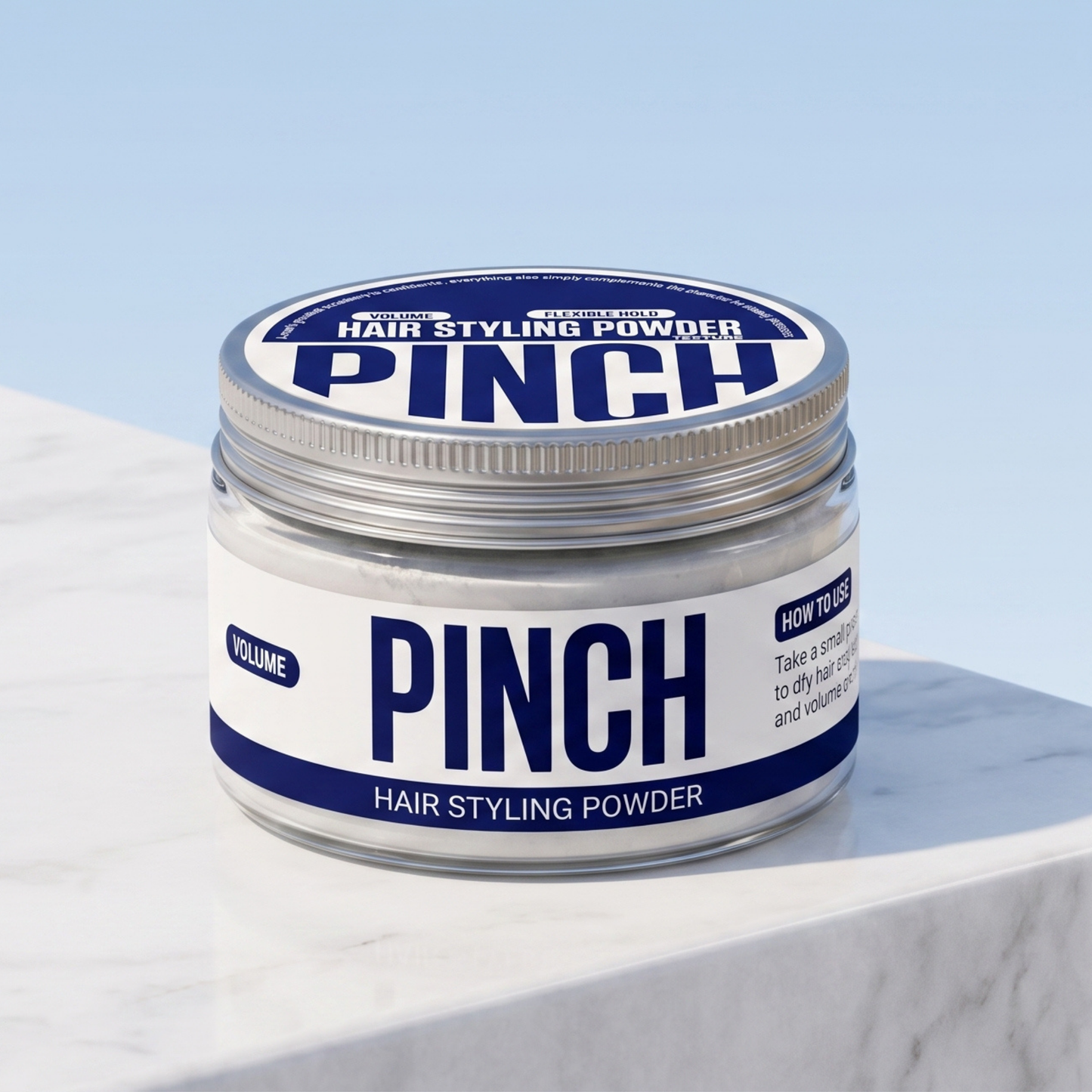 PINCH || HAIR STYLING & VOLUMIZING POWDER || NATURAL VOLUME, FLEXIBLE HOLD, MATTE TEXTURE